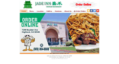 Desktop Screenshot of jadeinnchinese.com